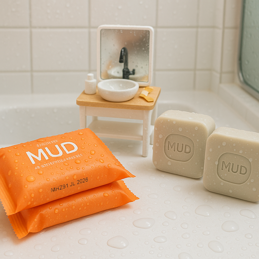 BRMUD Mineral Mud Soap Duo (90g x 2)