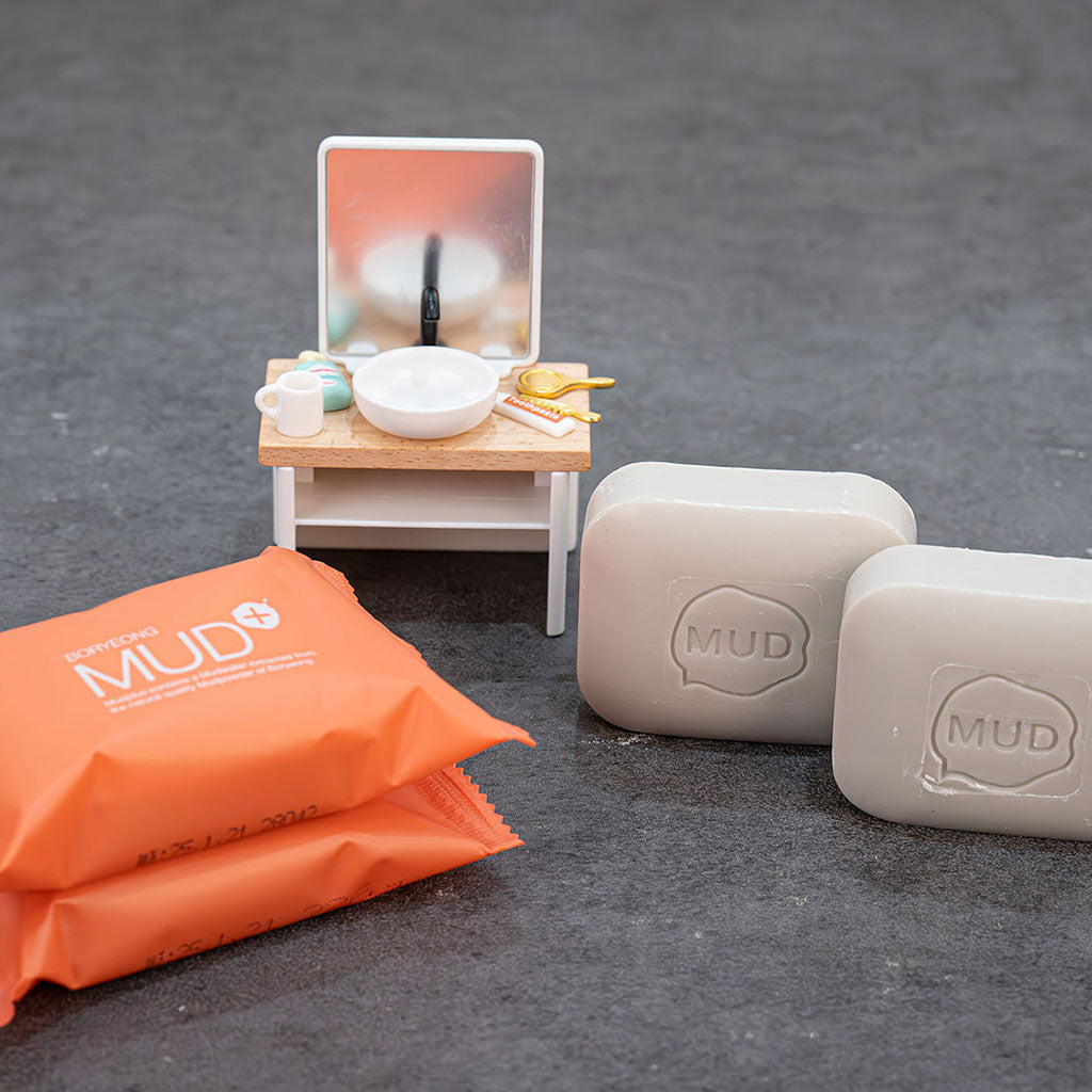 BRMUD Mineral Mud Soap Duo (90g x 2)