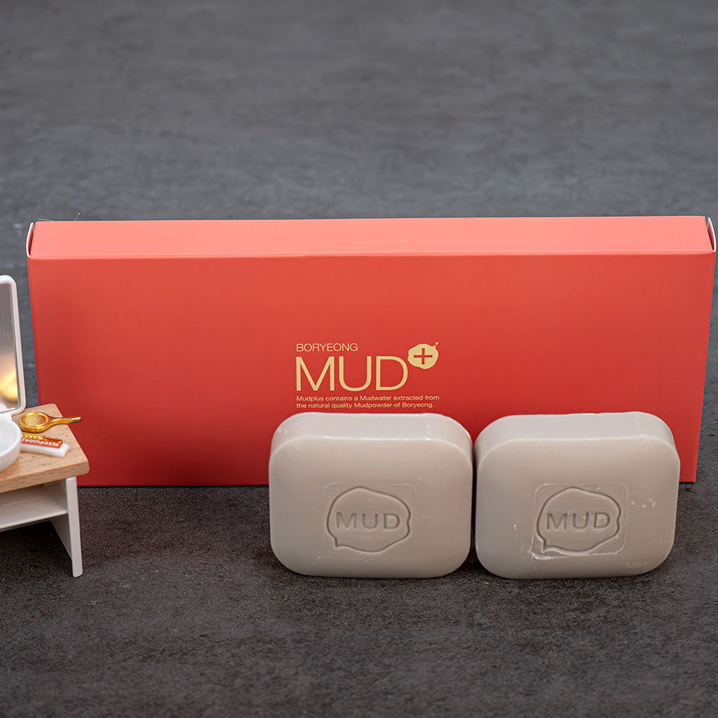BRMUD Mineral Mud Soap Duo (90g x 2)