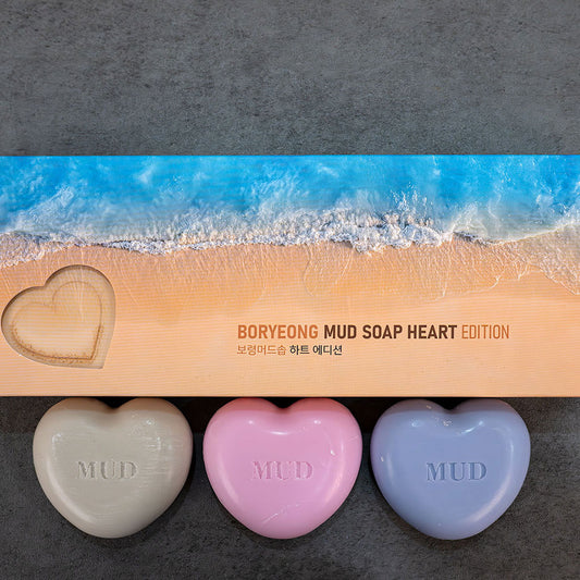 BRMUD Heart Edition Soap Set (3-Pack)