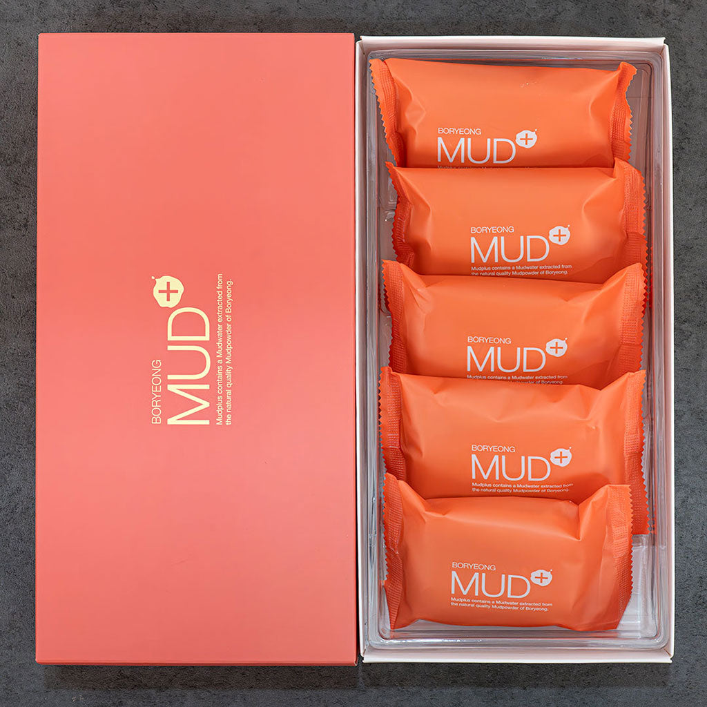 BRMUD Mineral Mud Soap Value Pack (90g x 5)