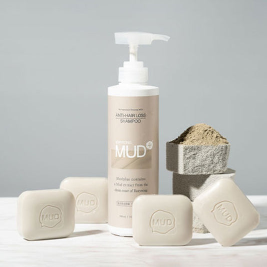 Daily Refresh Bundle: Scalp Shampoo & 4 Mud Soaps