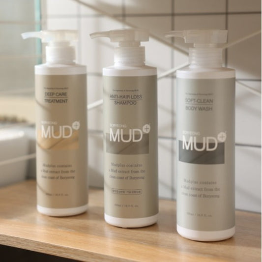 3-Step Shower Essentials: Shampoo, Treatment & Body Wash